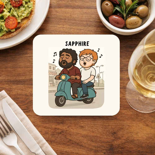 ed sheeran sapphire coasters wooden table cups indian music band buy online india the banyan tee tbt men women girls boys unisex  