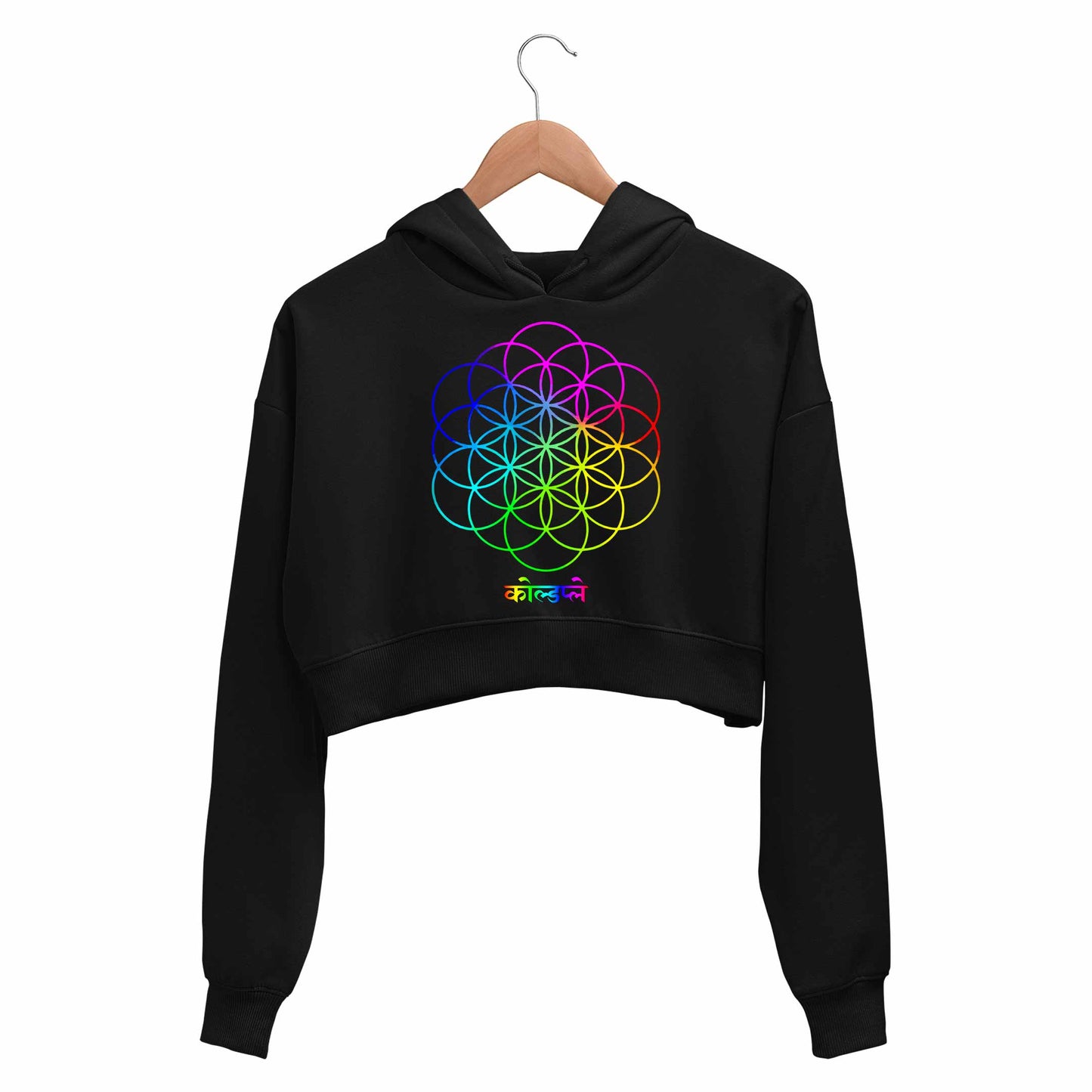 Coldplay Crop Hoodie - On Sale - XS (Chest size 32 IN)