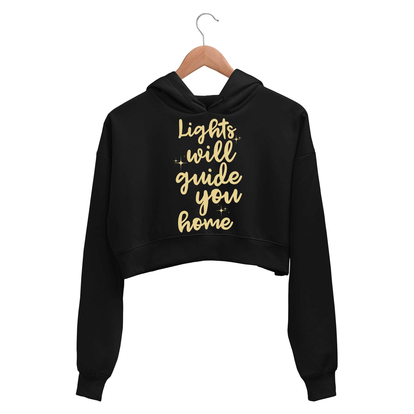 Coldplay Crop Hoodie - On Sale - S (Chest size 34 IN)