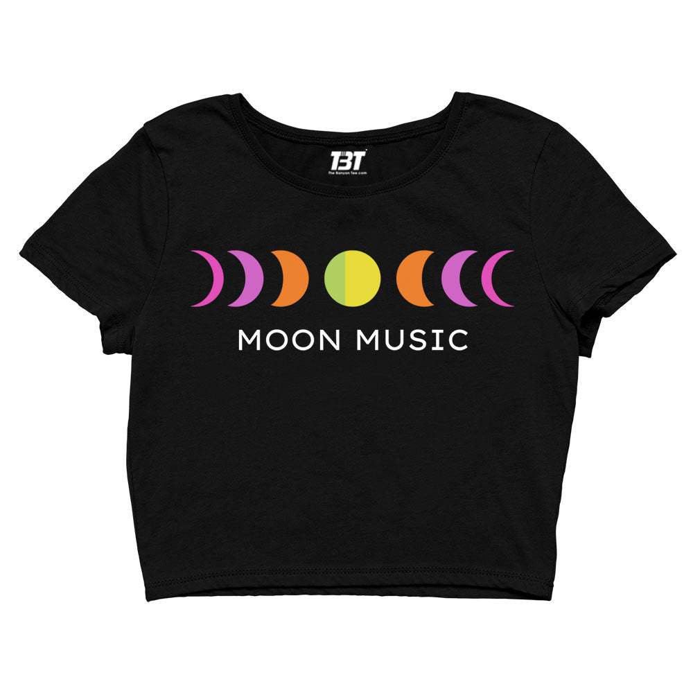 coldplay inspired moon music crop top music band buy online india the banyan tee tbt men women girls boys unisex s