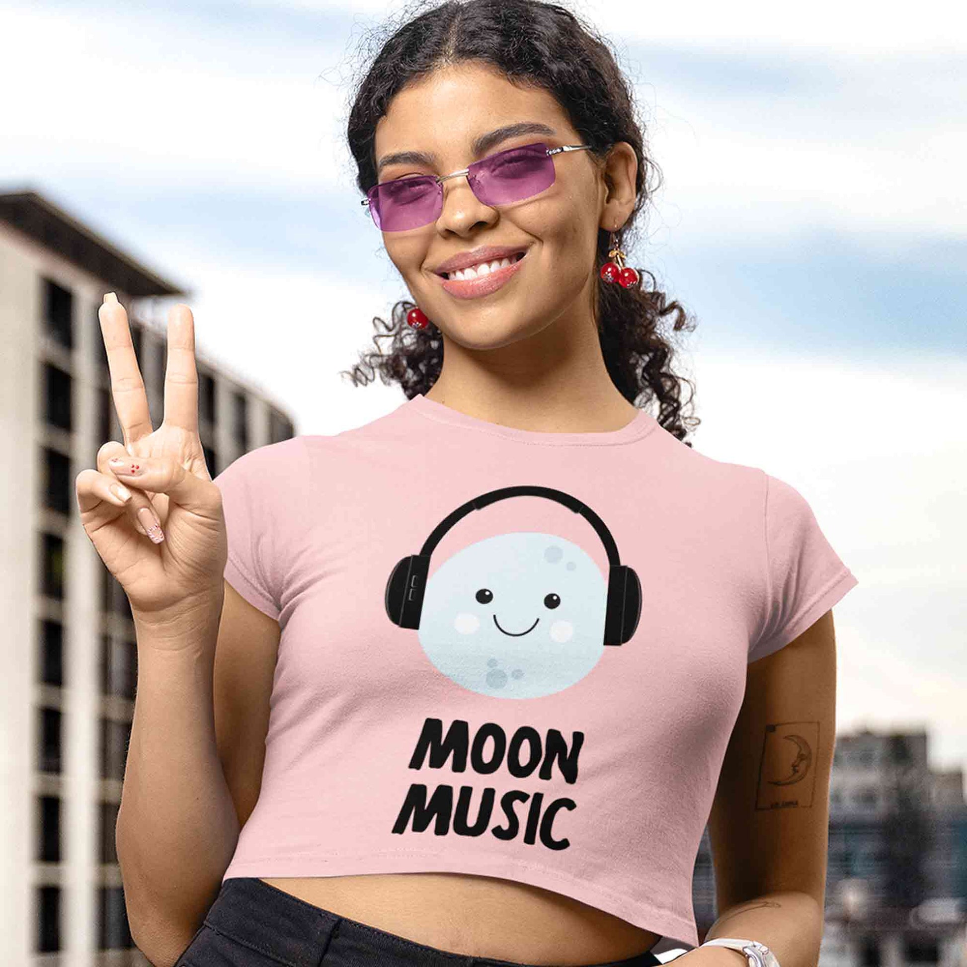 coldplay inspired moon tunes crop top music band buy online india the banyan tee tbt men women girls boys unisex s