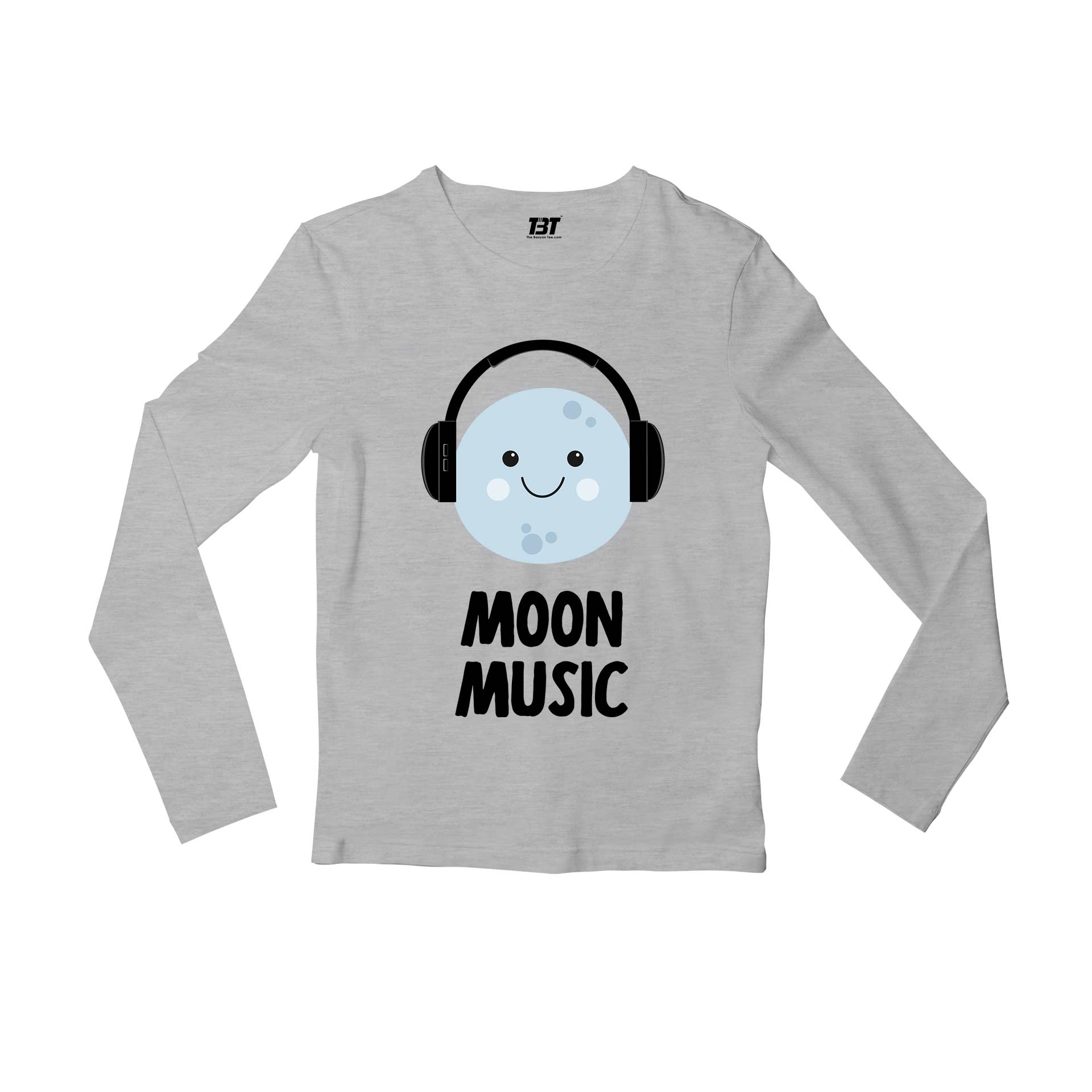 coldplay moon tunes full sleeves long sleeves music band buy online india the banyan tee tbt men women girls boys unisex gray 