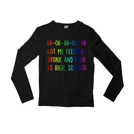 coldplay inspired hymn for the weekend full sleeves long sleeves music band buy online india the banyan tee tbt men women girls boys unisex black