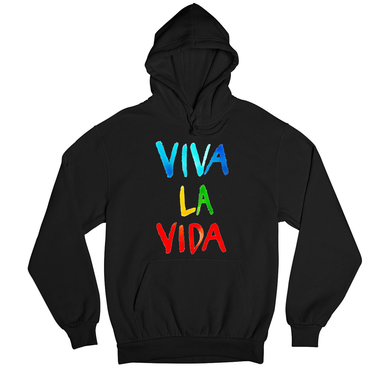 coldplay viva la vida hoodie hooded sweatshirt winterwear music band buy online india the banyan tee tbt men women girls boys unisex black