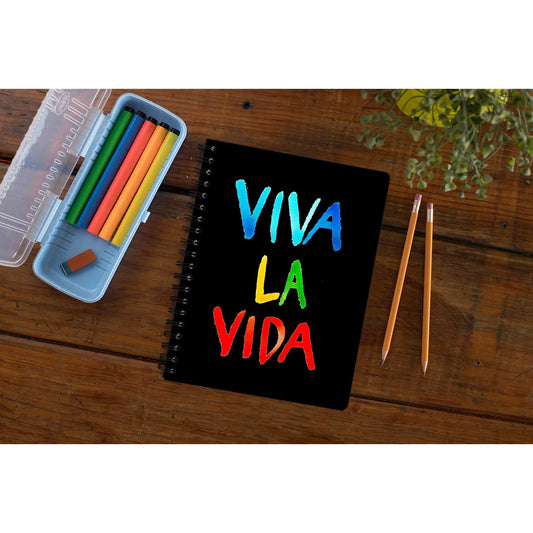 coldplay viva la vida notebook notepad diary buy online india the banyan tee tbt unruled