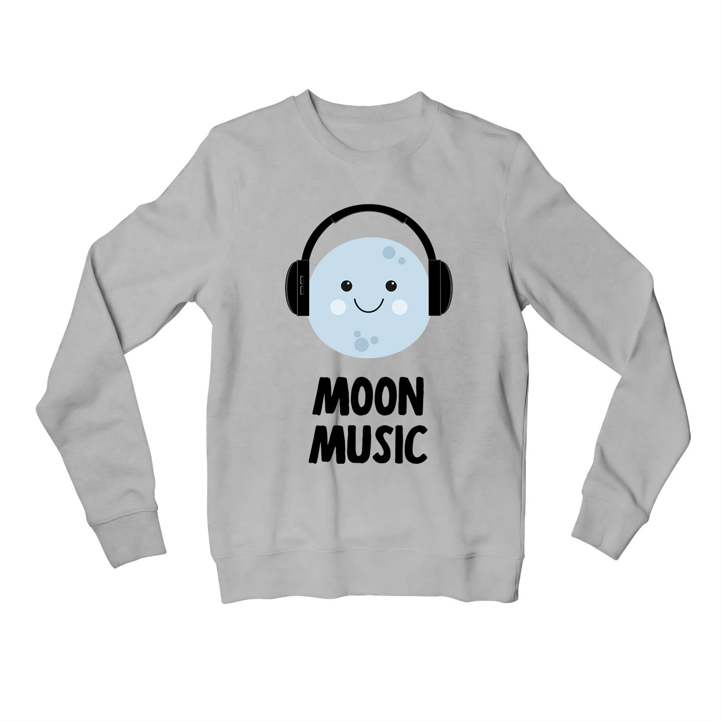 coldplay inspired moon tunes sweatshirt upper winterwear music band buy online india the banyan tee tbt men women girls boys unisex gray