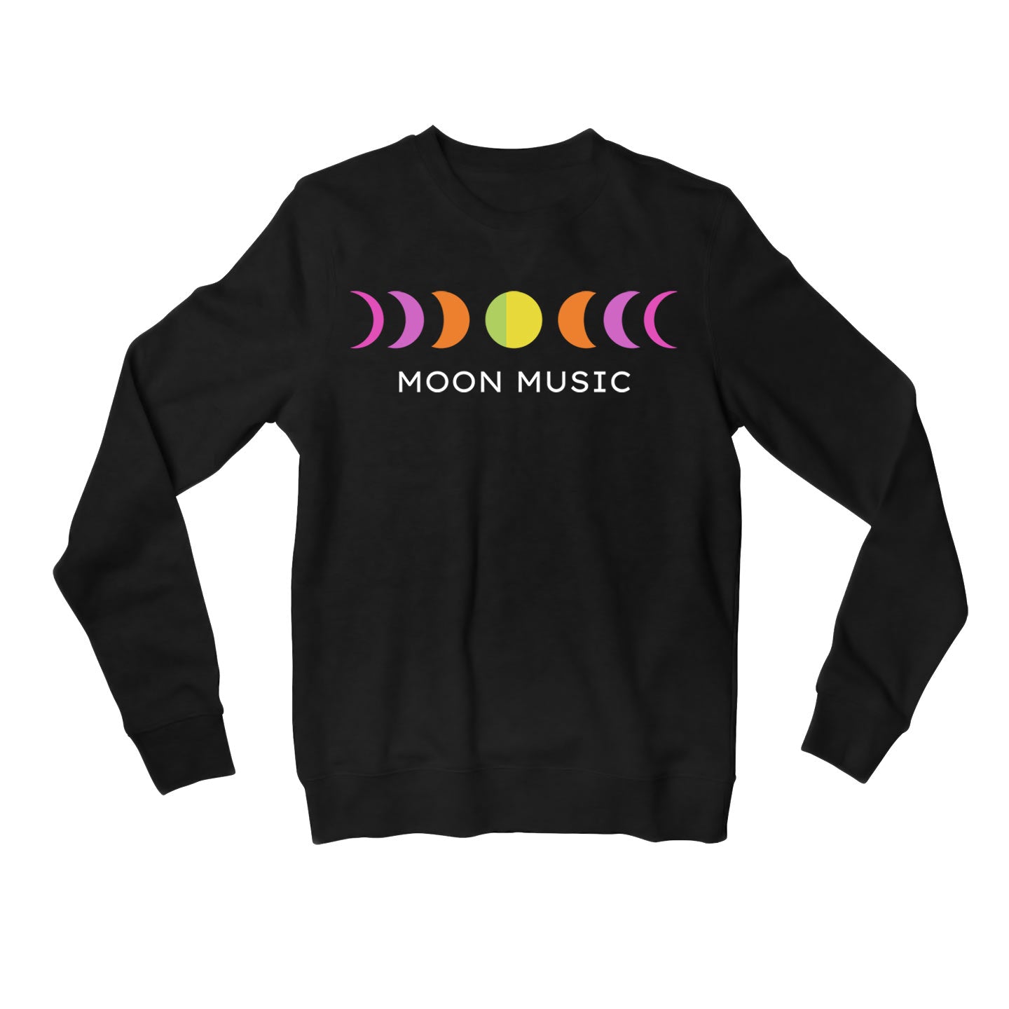 coldplay moon music sweatshirt upper winterwear music band buy online india the banyan tee tbt men women girls boys unisex black 