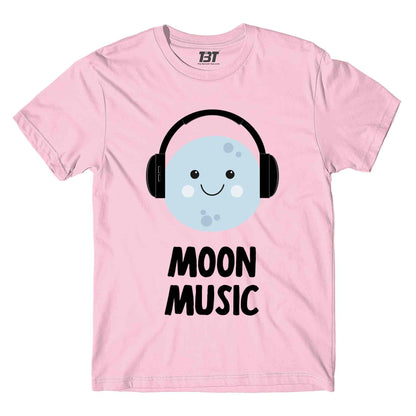 coldplay inspired moon tunes t-shirt music band buy online india the banyan tee tbt men women girls boys unisex baby pink