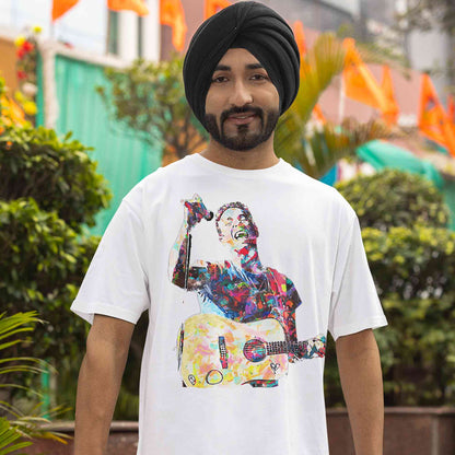 coldplay inspired chris fan art t-shirt music band buy online india the banyan tee tbt men women girls boys unisex white - chris martin