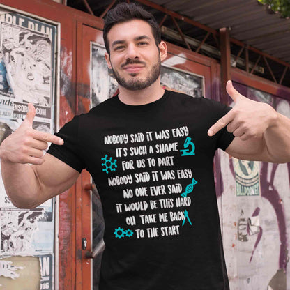 coldplay inspired the scientist t-shirt music band buy online india the banyan tee tbt men women girls boys unisex black