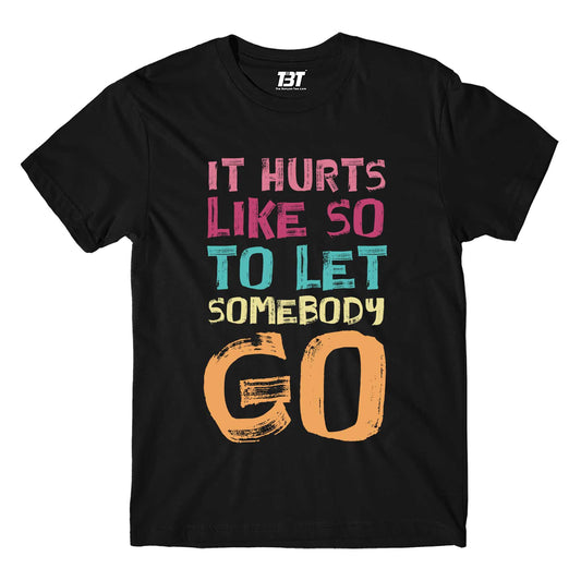 coldplay let somebody go t-shirt music band buy online india the banyan tee tbt men women girls boys unisex black