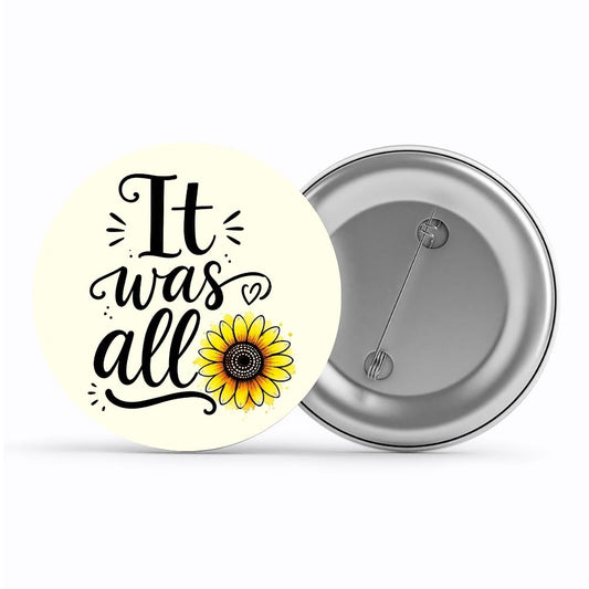 coldplay it was all badge pin button music band buy online india the banyan tee tbt men women girls boys unisex  