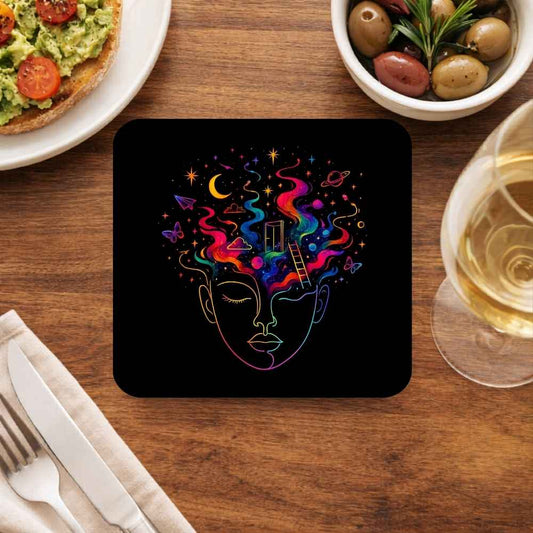 coldplay technicolor dreams coasters wooden table cups indian music band buy online india the banyan tee tbt men women girls boys unisex  