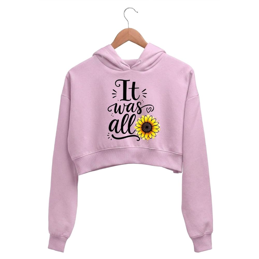 coldplay it was all crop hoodie hooded sweatshirt upper winterwear music band buy online india the banyan tee tbt men women girls boys unisex baby pink 