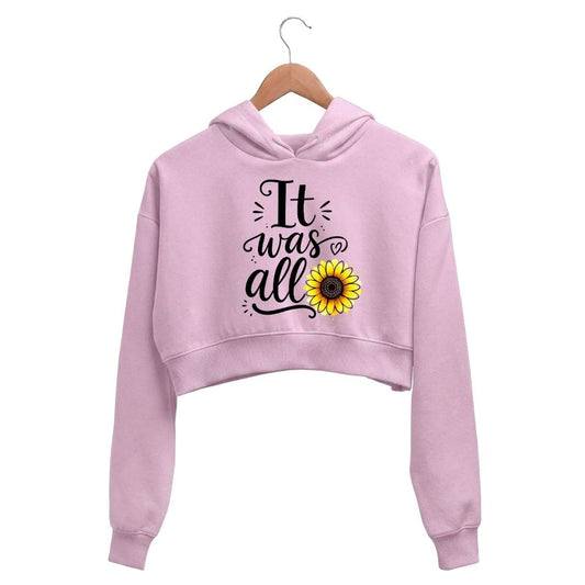 coldplay it was all crop hoodie hooded sweatshirt upper winterwear music band buy online india the banyan tee tbt men women girls boys unisex baby pink 