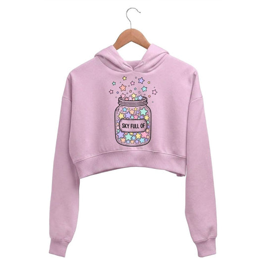 coldplay starry sky crop hoodie hooded sweatshirt upper winterwear music band buy online india the banyan tee tbt men women girls boys unisex baby pink 