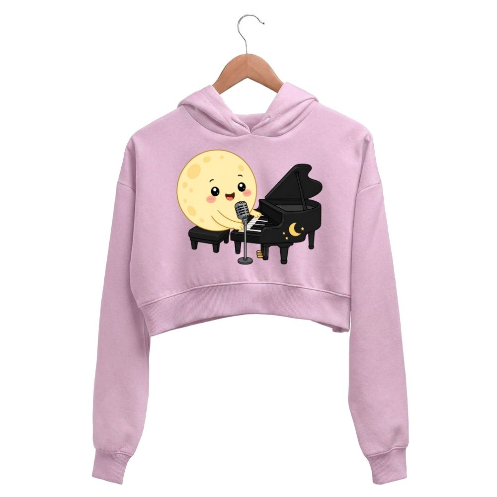 coldplay moon tunes crop hoodie hooded sweatshirt upper winterwear music band buy online india the banyan tee tbt men women girls boys unisex baby pink 