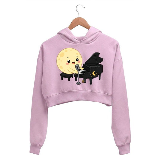 coldplay moon tunes crop hoodie hooded sweatshirt upper winterwear music band buy online india the banyan tee tbt men women girls boys unisex baby pink 