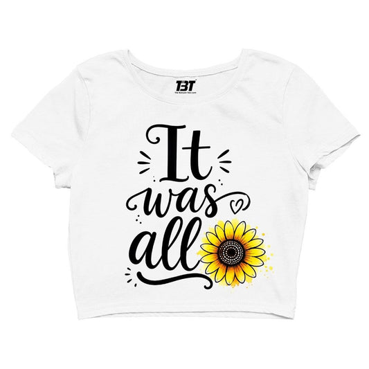 coldplay it was all crop top music band buy online india the banyan tee tbt men women girls boys unisex s 