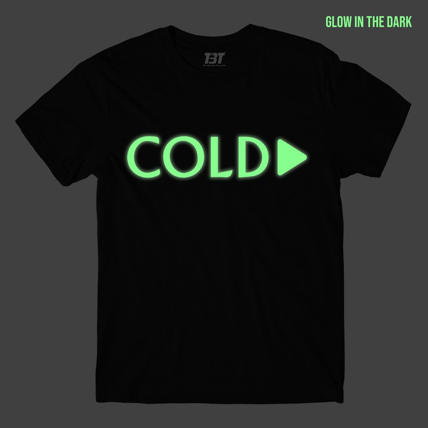 Glow In The Dark coldplay inspired T-shirt by The Banyan Tee