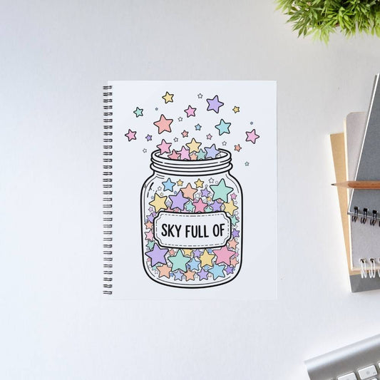 coldplay starry sky notebook notepad diary buy online india the banyan tee tbt unruled 