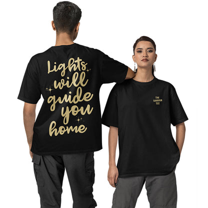 Coldplay Oversized T shirt - Lights Will Guide You Home