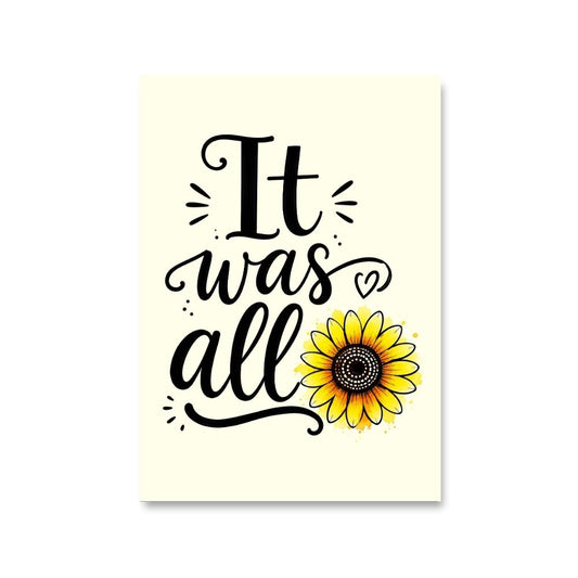 coldplay it was all poster wall art buy online india the banyan tee tbt 8 x 10 
