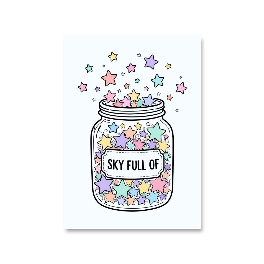 coldplay starry sky poster wall art buy online india the banyan tee tbt 8 x 10 