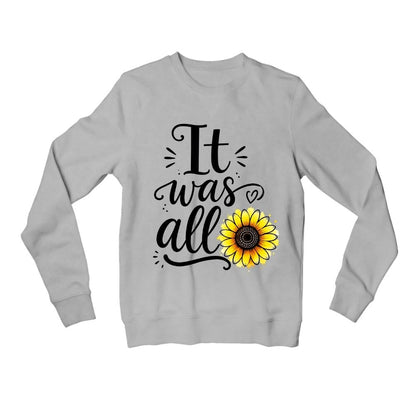 coldplay it was all sweatshirt upper winterwear music band buy online india the banyan tee tbt men women girls boys unisex gray 