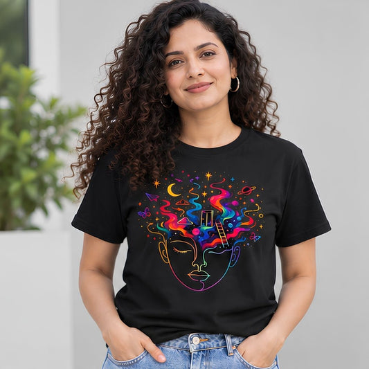 coldplay technicolor dreams t-shirt music band buy online india the banyan tee tbt men women girls boys unisex black