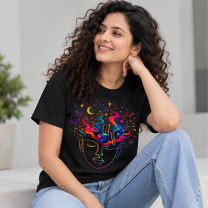 T shirt - Technicolor Dreams