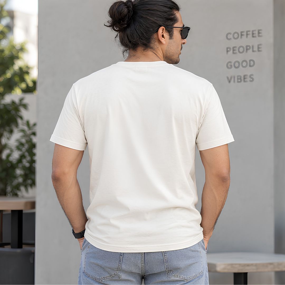 T shirt - Yellow Scribbles