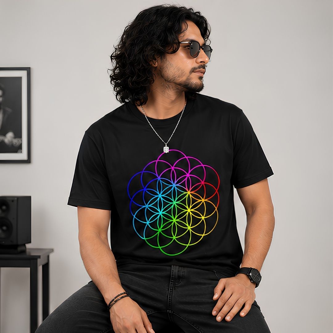 T shirt - Flower Of Life (Licensed)
