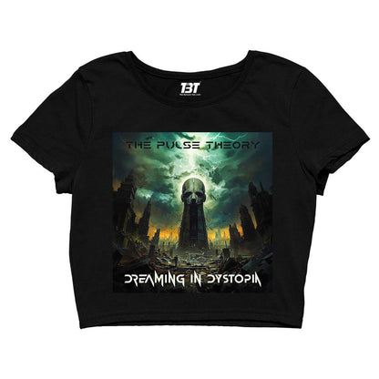 prog encounters dreaming in dystopia crop top music band buy online india the banyan tee tbt men women girls boys unisex s