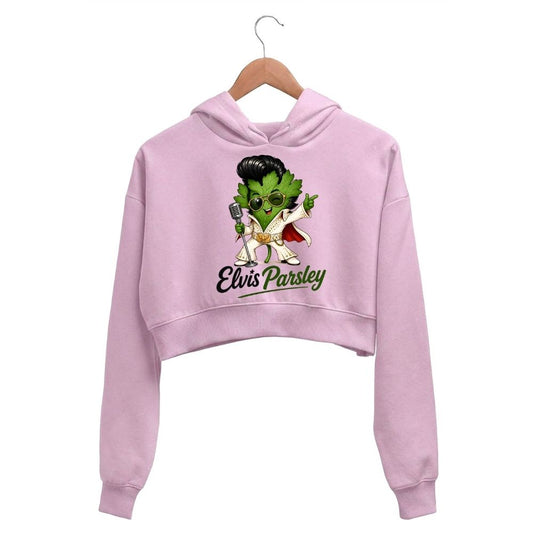 elvis presley parsley crop hoodie hooded sweatshirt upper winterwear music band buy online india the banyan tee tbt men women girls boys unisex baby pink 