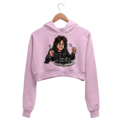 black sabbath bat meal crop hoodie hooded sweatshirt upper winterwear music band buy online india the banyan tee tbt men women girls boys unisex baby pink 