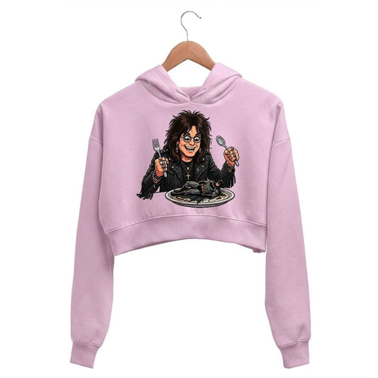 black sabbath bat meal crop hoodie hooded sweatshirt upper winterwear music band buy online india the banyan tee tbt men women girls boys unisex baby pink 