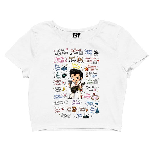 elvis presley rockabilly doodle crop top music band buy online india the banyan tee tbt men women girls boys unisex s