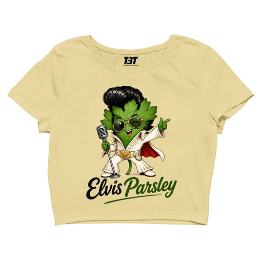 elvis presley parsley crop top music band buy online india the banyan tee tbt men women girls boys unisex s