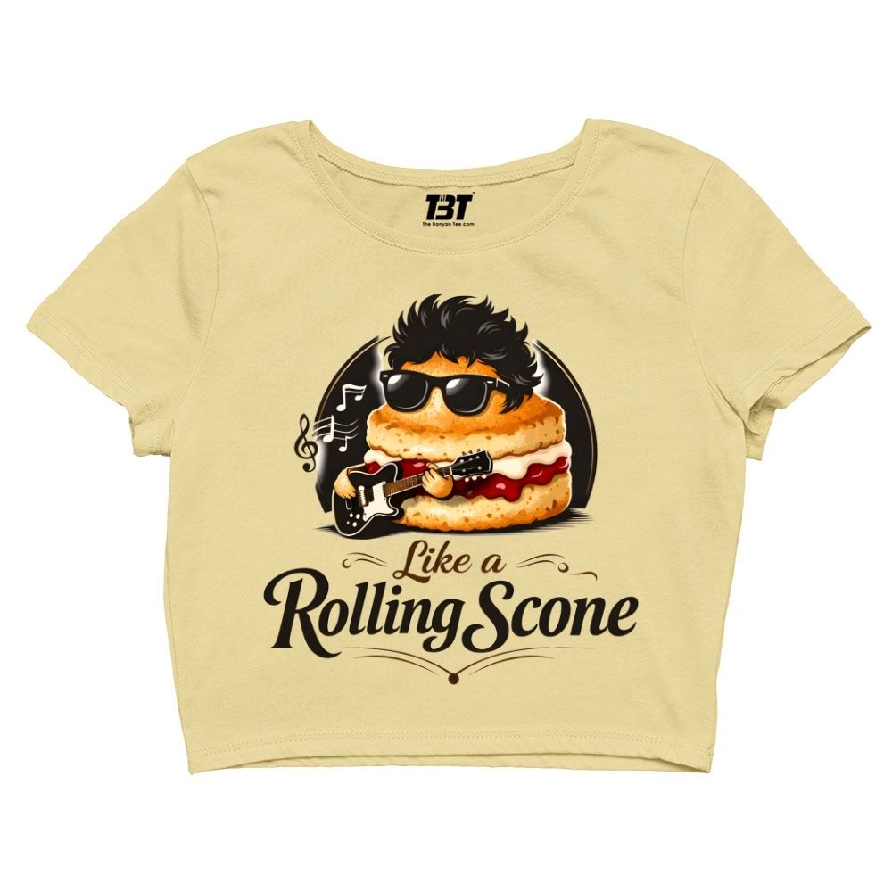 bob dylan rolling scone crop top music band buy online india the banyan tee tbt men women girls boys unisex s 