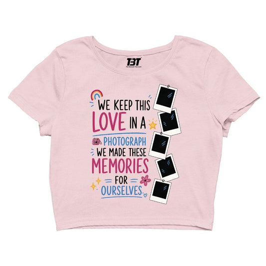 ed sheeran photograph crop top music band buy online india the banyan tee tbt men women girls boys unisex s 