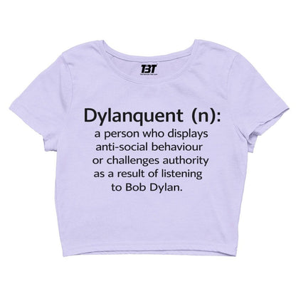 bob dylan dylanquent crop top music band buy online india the banyan tee tbt men women girls boys unisex s 