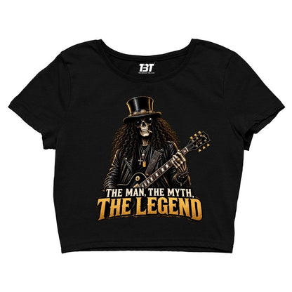 guns n' roses the guitar legend crop top music band buy online india the banyan tee tbt men women girls boys unisex s 