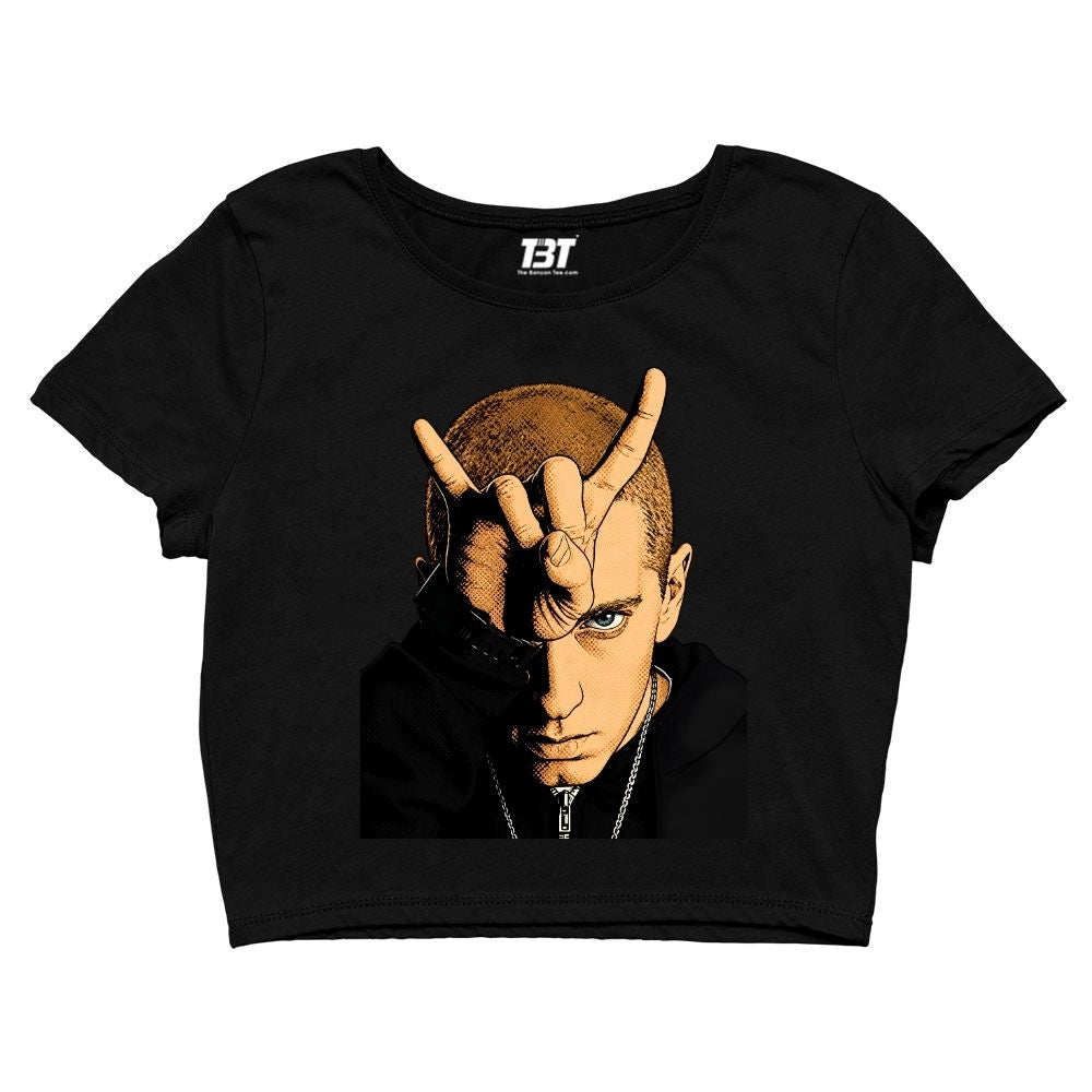 eminem bull horn crop top music band buy online india the banyan tee tbt men women girls boys unisex s 