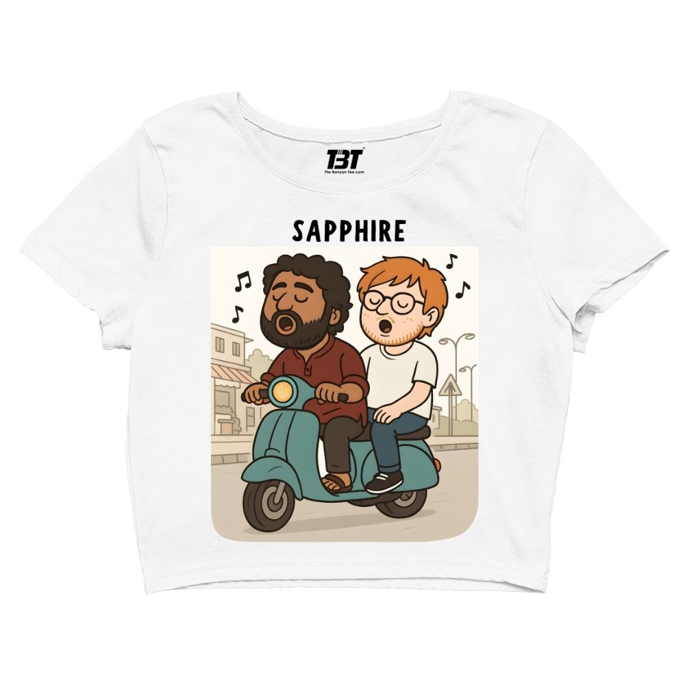 ed sheeran sapphire crop top music band buy online india the banyan tee tbt men women girls boys unisex s 