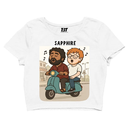 ed sheeran sapphire crop top music band buy online india the banyan tee tbt men women girls boys unisex s 