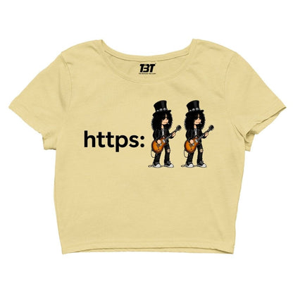 guns n' roses forward slash crop top music band buy online india the banyan tee tbt men women girls boys unisex s 