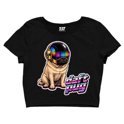 daft punk daft pug crop top music band buy online india the banyan tee tbt men women girls boys unisex s 