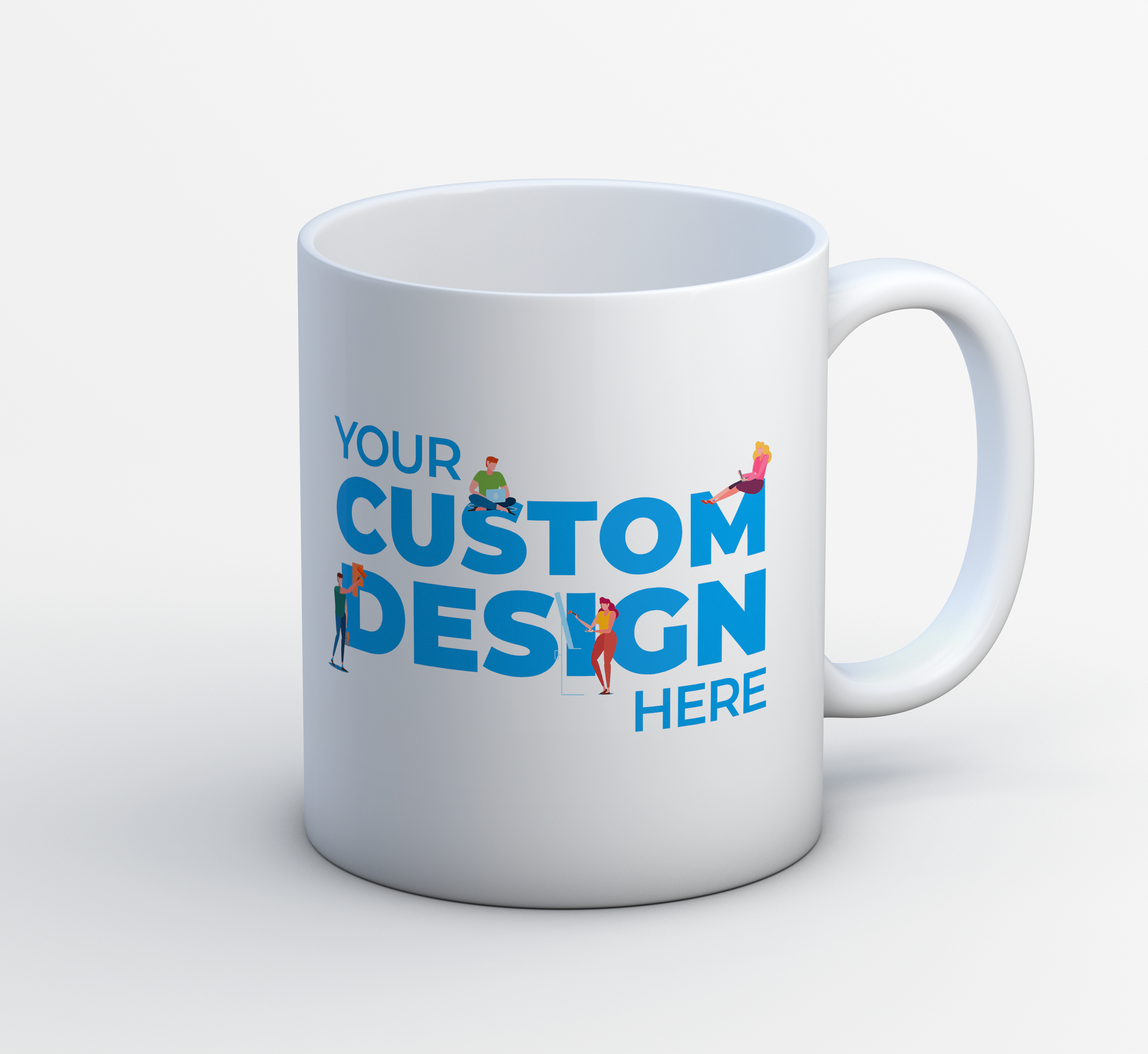 custom white coffee mug customizable personalized customized gifts products