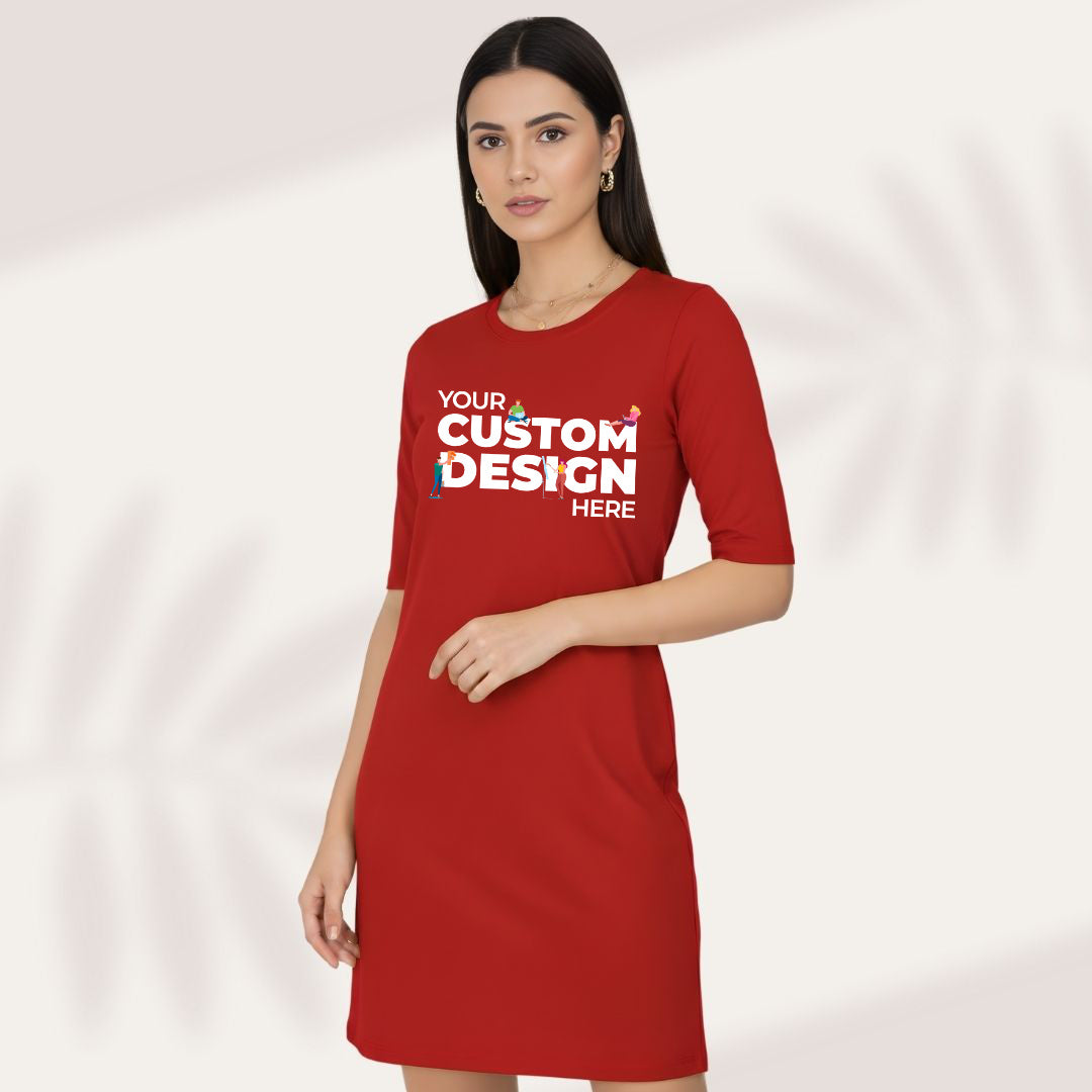 Custom T shirt Dress - Black | TBT Custom at Rs. 50 OFF The Banyan Tee Custom T shirt Dress - Black | TBT Custom at Rs. 50 OFF The Banyan Tee